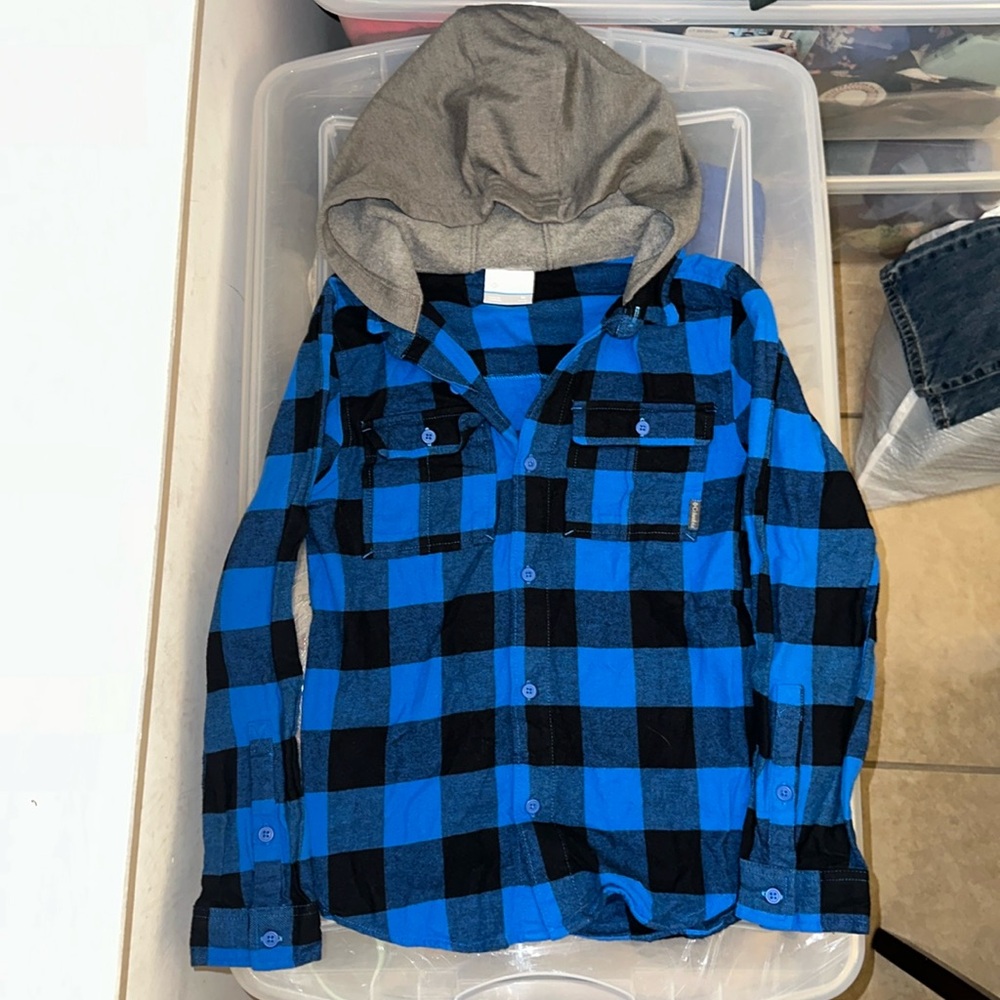 Boy’s Columbia Plaid Shacket